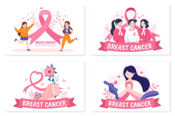 17 Breast Cancer Awareness Month Illustration