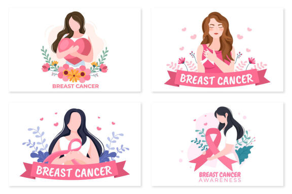 17 Breast Cancer Awareness Month Illustration