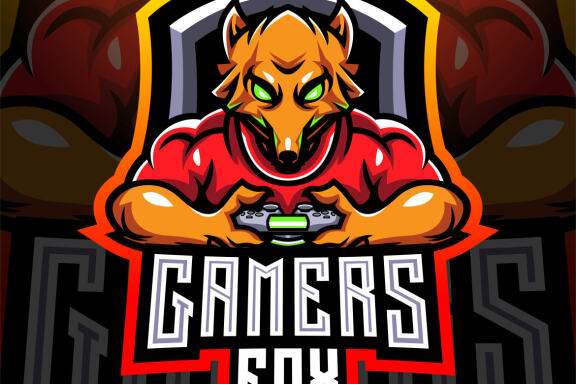 Fox Gamers Esport Holding Game-pad Joystick