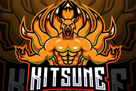 Kitsune Esport Mascot