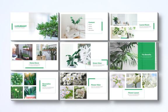 Luxuriant - FREE Google Slides Template