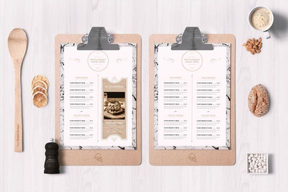 Classy Food Menu 7 Template