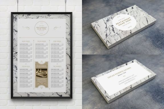 Classy Food Menu 7 Template