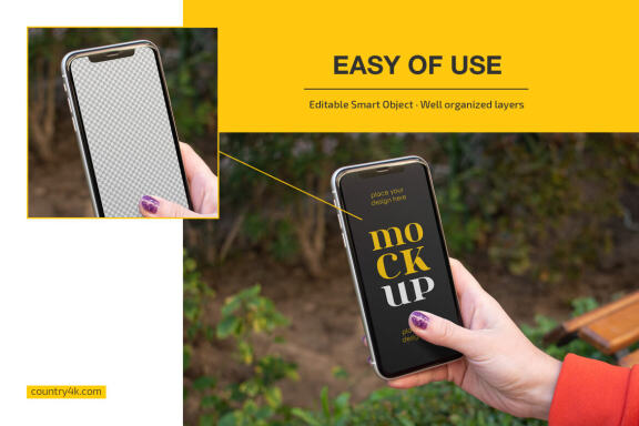 Phone Screen Mockup Set