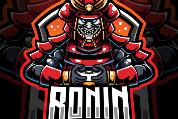 Ronin Gaming Esport Mascot