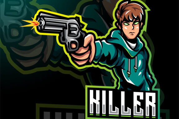 Killer Esport Mascot