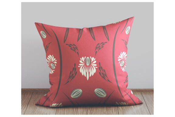 Folk Flowers Pattern Floral Print Ethnic Art