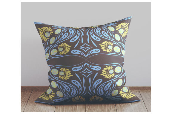 Folk Flowers Pattern Floral Print Ethnic Art