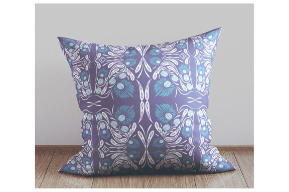Folk Flowers Pattern Floral Print Ethnic Art