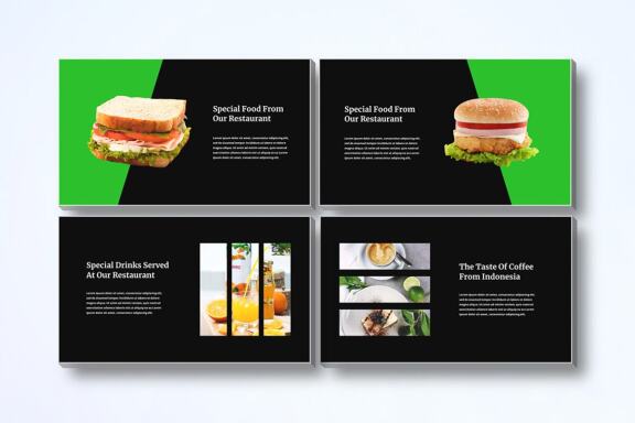 Delectable - Google Slides Template