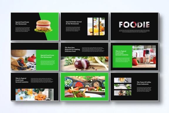 Delectable - Google Slides Template