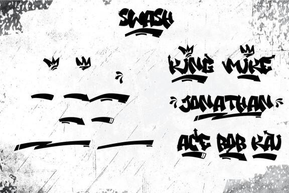 Donkey Sign - Decorative Graffiti Font