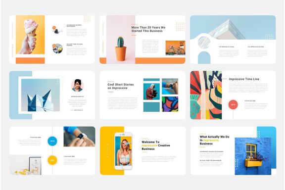 Impressive - Creative Business PowerPoint Template