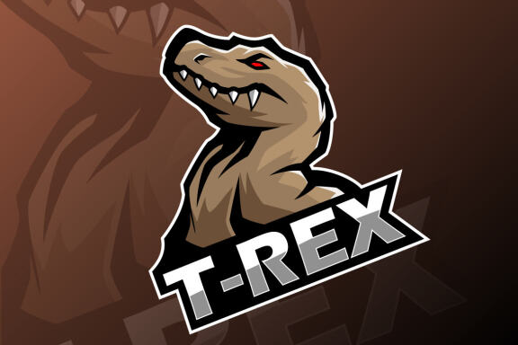 T-rex Esport Mascot