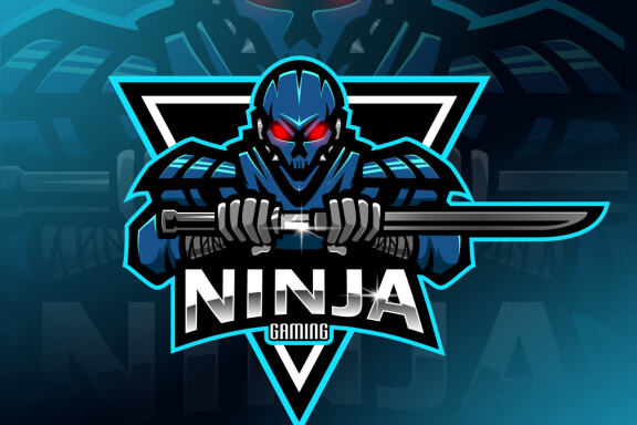 Ninja Robot Esport Mascot