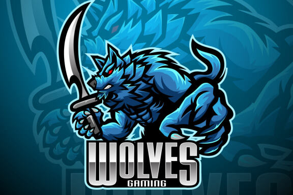Wild Wolf Esport Mascot