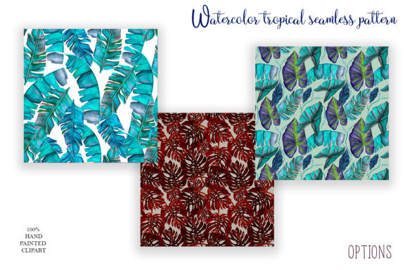 Tropical summer Seamless Travel pattern tiles