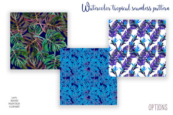 Tropical summer Seamless Travel pattern tiles