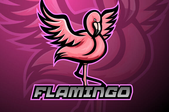 Flamingo Esport Mascot