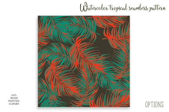 Tropical summer Seamless Travel pattern tiles