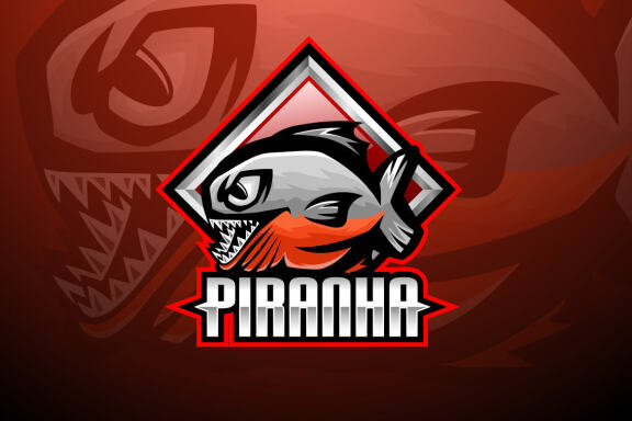Piranha Esport Mascot