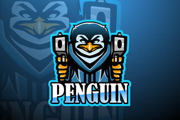 Penguin Esport Mascot