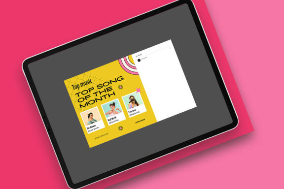 Music Instagram Template | CANVA