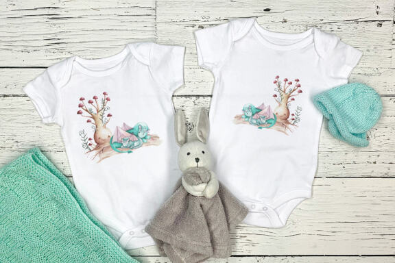 Boho dragon sublimation design, Boho animals sublimation PNG