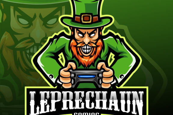 Leprechaun Esport Mascot