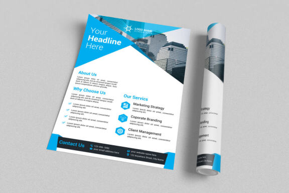 FREE Flyer Design Template
