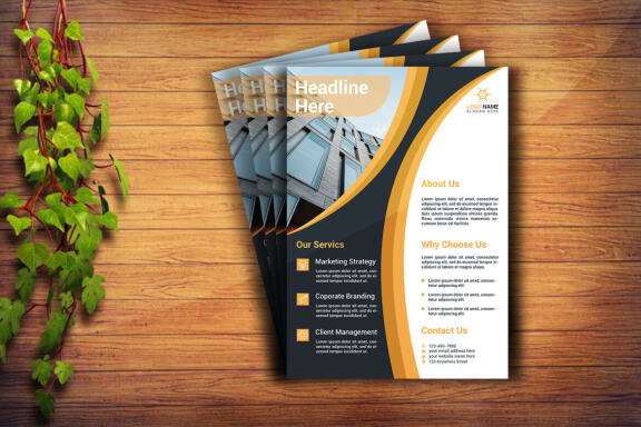 Modern Flyer Design Template