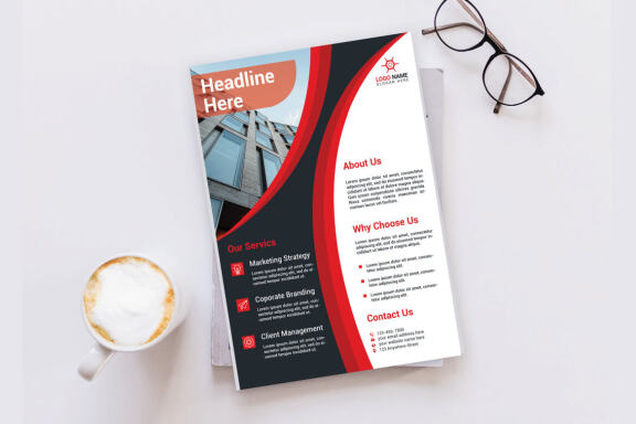 Modern Flyer Design Template