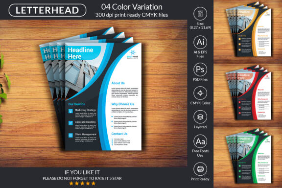 Modern Flyer Design Template