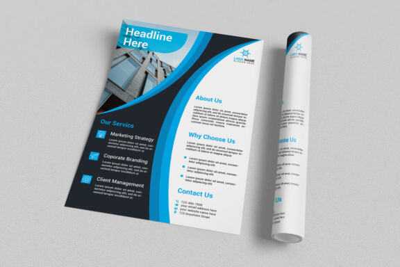 Modern Flyer Design Template