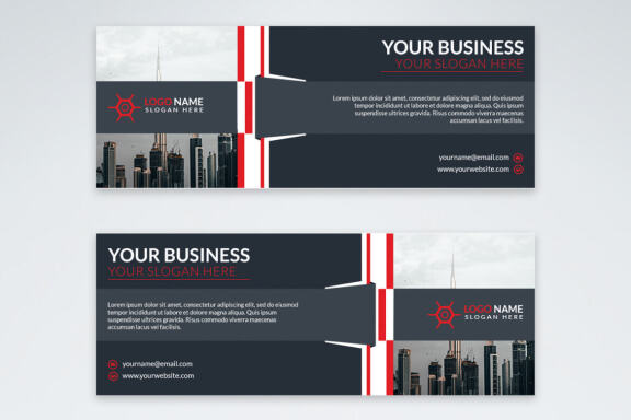 Modern Facebook Cover Design Template