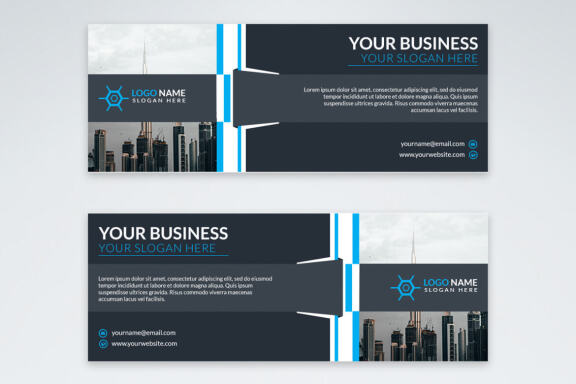 Modern Facebook Cover Design Template