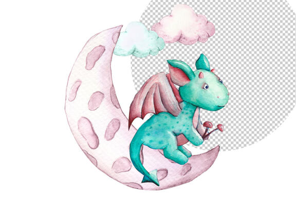 Boho dragon sublimation design, Boho animals sublimation PNG