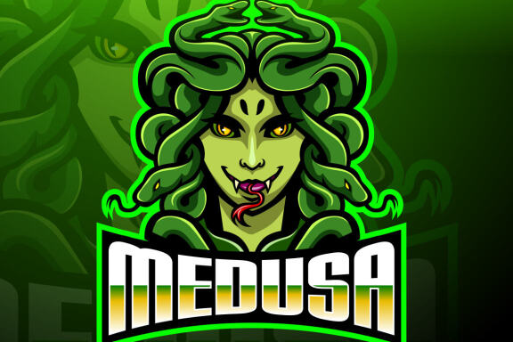 Medusa Esport Mascot
