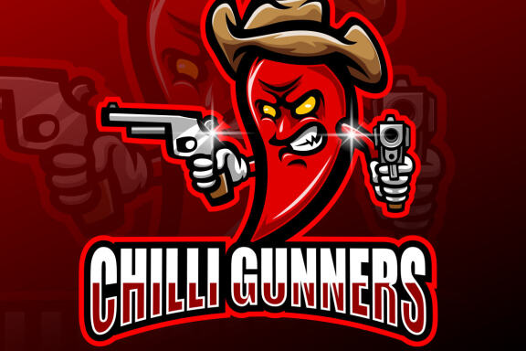 Chilli Gunners Esport Mascot
