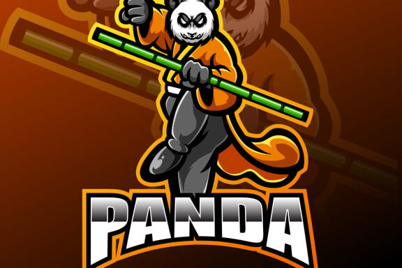 Panda Esport Mascot