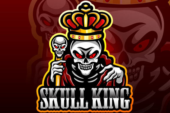 Skull King Esport Mascot