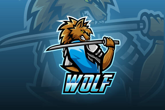 Wild Wolf Esport Mascot