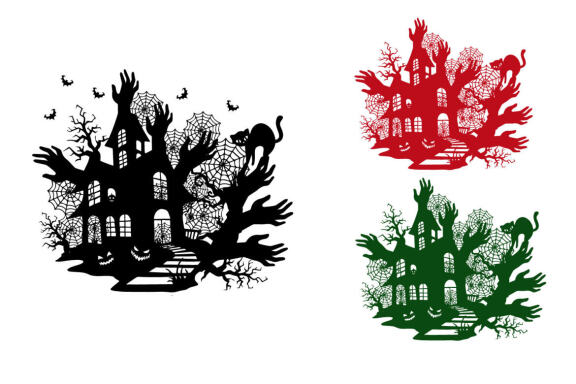 Halloween Horror house design