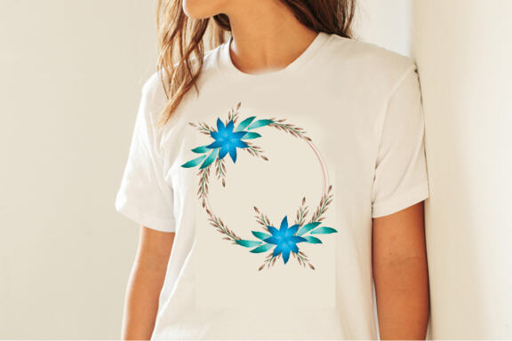 Water color Floral wreath