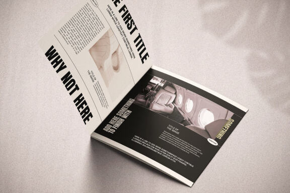 The Great Newspaper Square Trifold