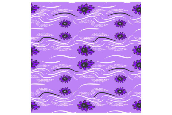 Folk Flowers Pattern Floral Print Ethnic Art
