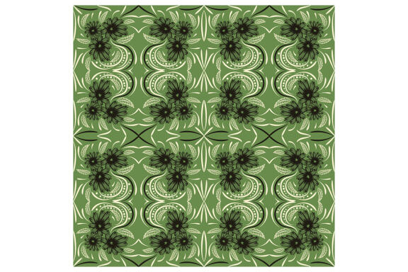 Folk Flowers Pattern Floral Print Ethnic Art