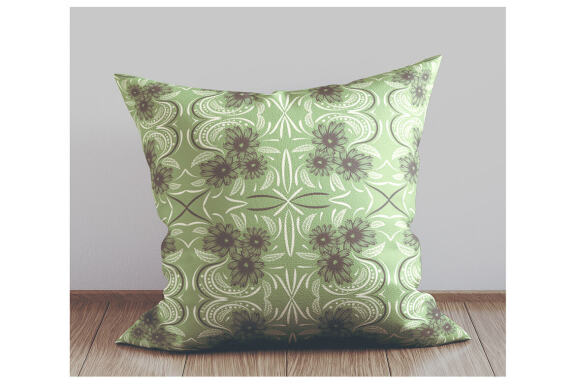 Folk Flowers Pattern Floral Print Ethnic Art