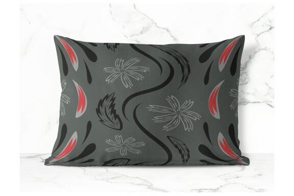 Folk Flowers Pattern Floral Print Ethnic Art