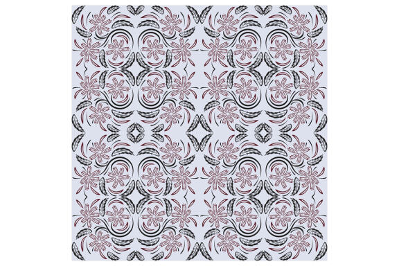Folk Flowers Pattern Floral Print Ethnic Art